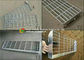 High Strength Steel Bar Grating Treads Fine Appearance For Chemical Factory